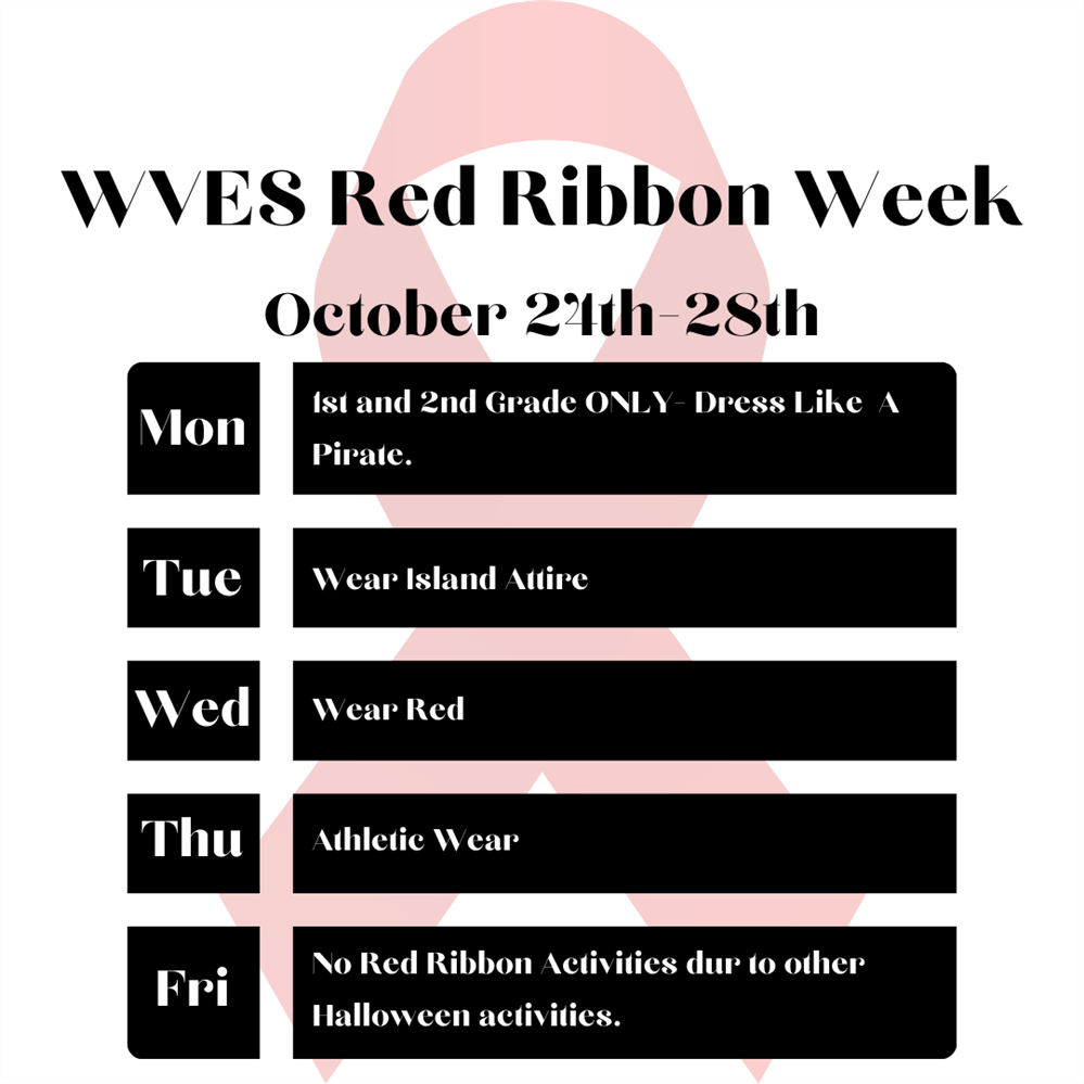 WVES Red Ribbon Week